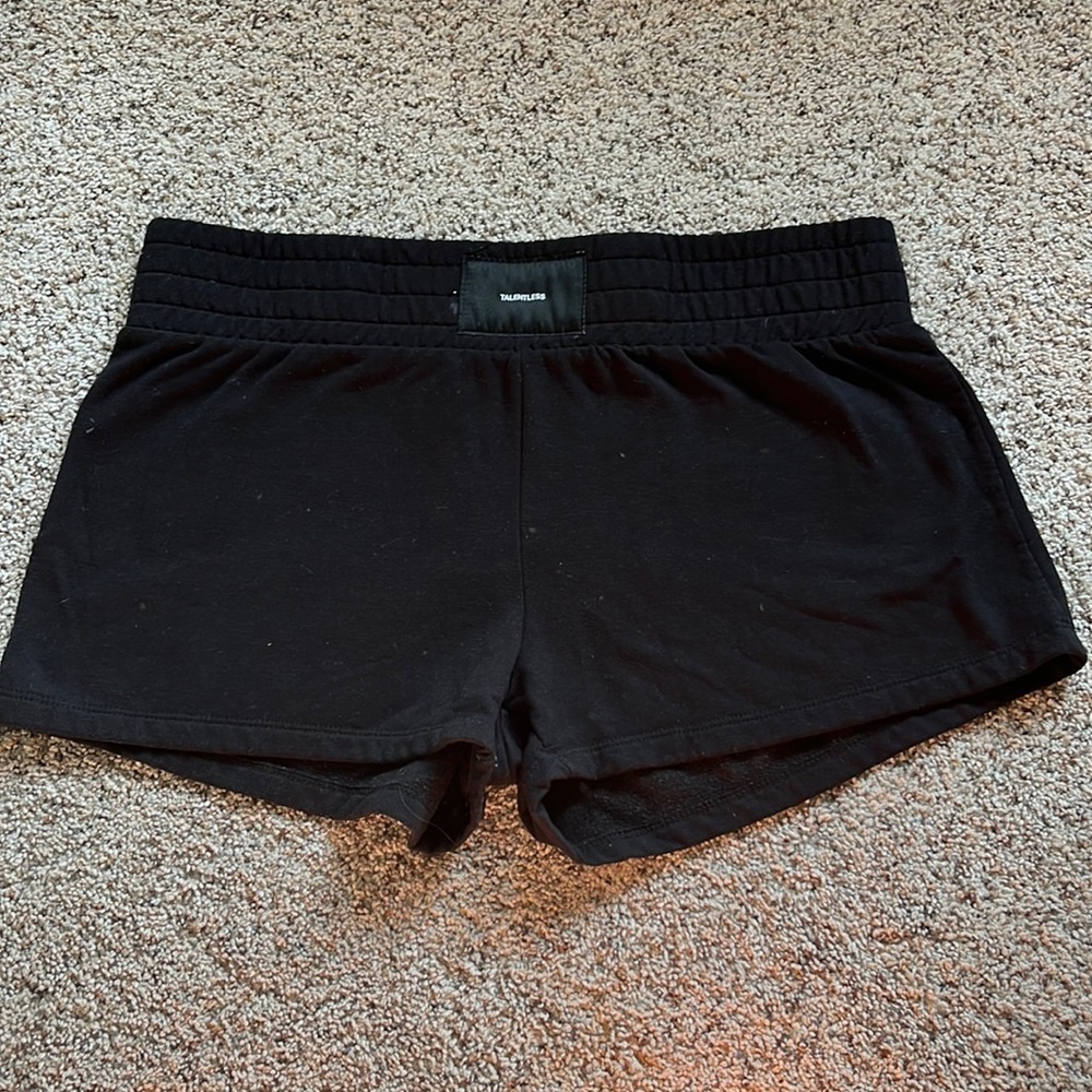 Black Talentless women’s boxing shorts size large